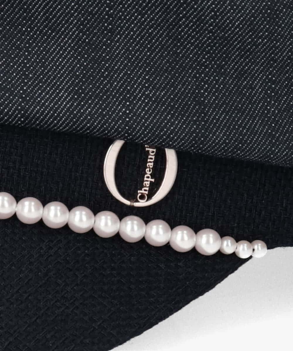 Chapeau d' O  Denim Pearl Marine Cas・水手帽 — 商品照片 15