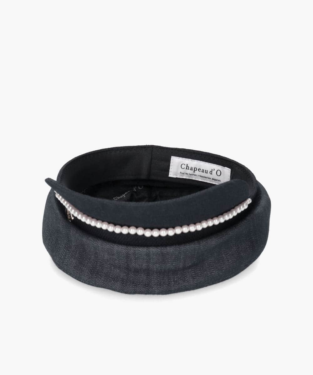 Chapeau d' O  Denim Pearl Marine Cas・水手帽 — 商品照片 11