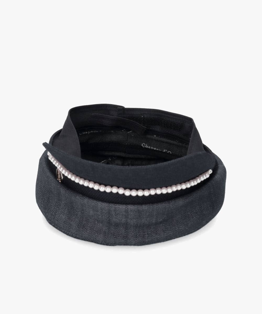Chapeau d' O  Denim Pearl Marine Cas・水手帽 — 商品照片 12