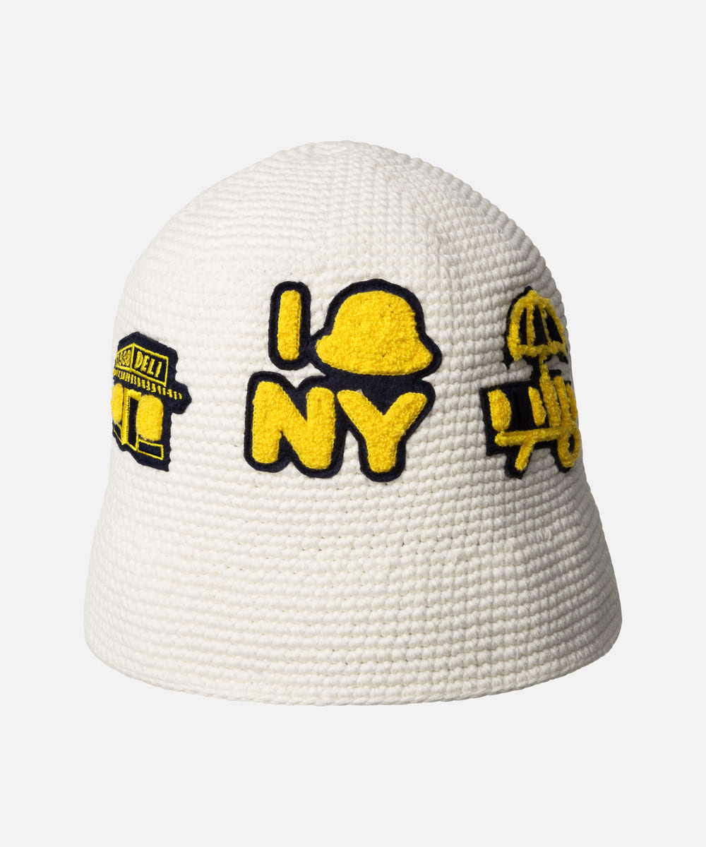 KANGOL NY CROCHET HAT