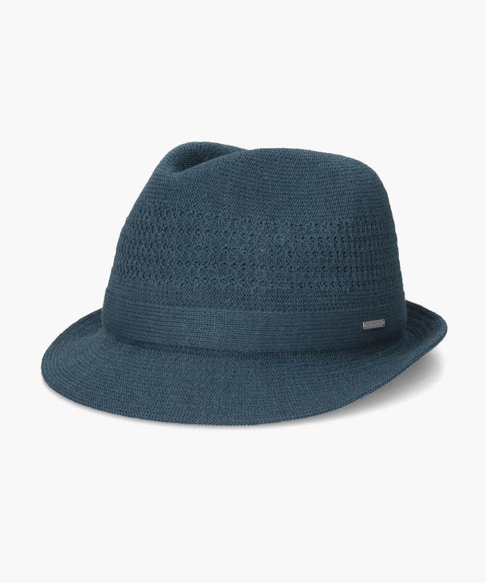 OVERRIDE  REP LINEN BLEND KNIT FEDORA — Product photo 19