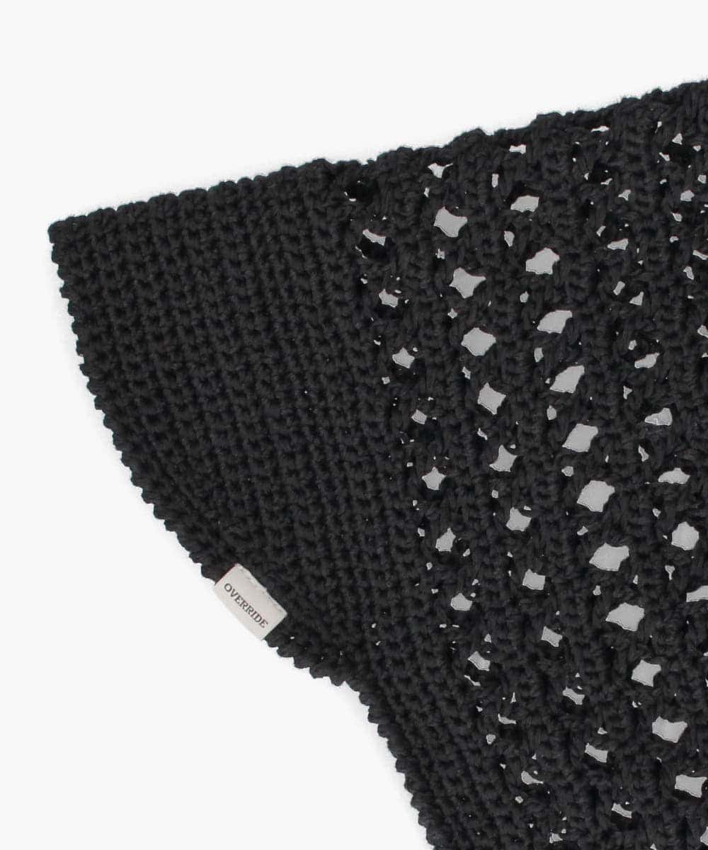 OVERRIDE  CROCHET BABUSHKA CAP SG — 商品写真 11