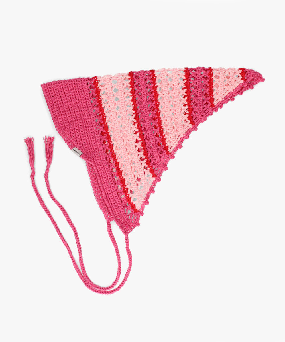 OVERRIDE  CROCHET BABUSHKA CAP SG — 商品写真 18
