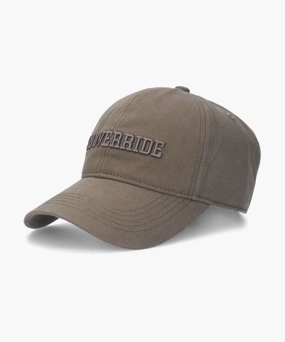 OVERRIDE  REC COLL. LOGO EMB CAP SG・鴨舌帽 — 商品照片 4