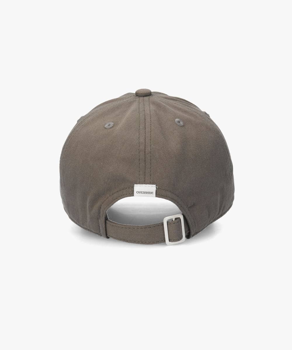 OVERRIDE  REC COLL. LOGO EMB CAP SG・鴨舌帽 — 商品照片 5