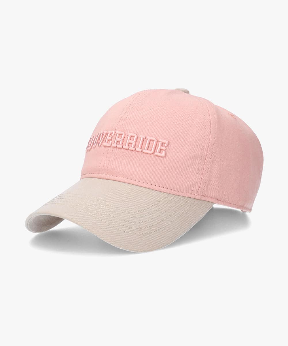 OVERRIDE  REC COLL. LOGO EMB CAP SG・鴨舌帽 — 商品照片 6