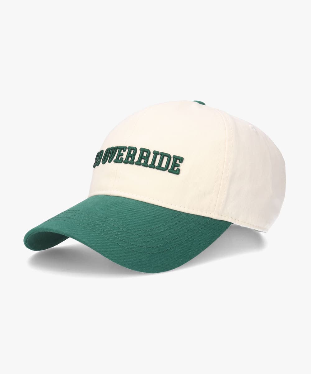 OVERRIDE  REC COLL. LOGO EMB CAP SG・鴨舌帽 — 商品照片 14