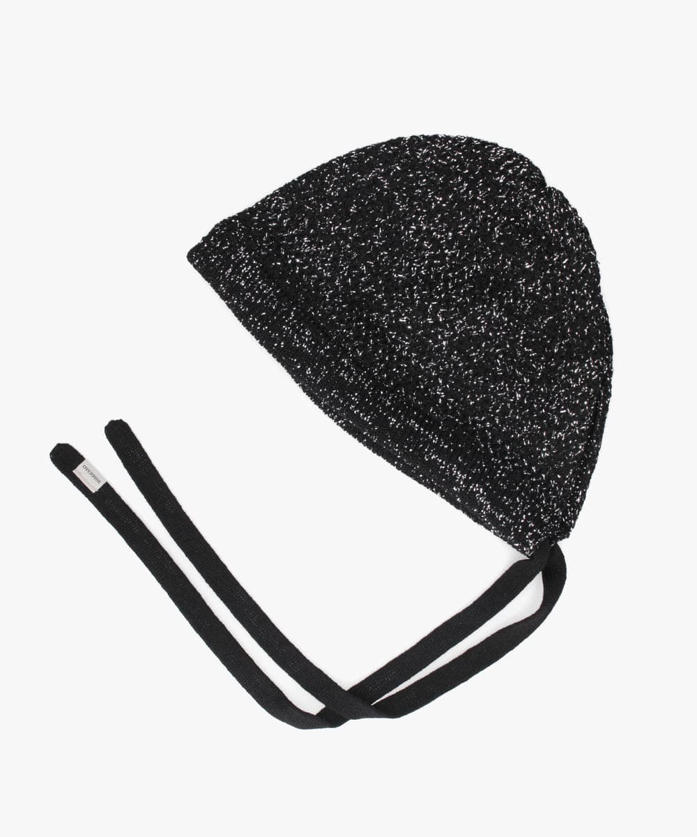 OVERRIDE  KNIT LACE BONNET BEANIE SGP — Product photo 4