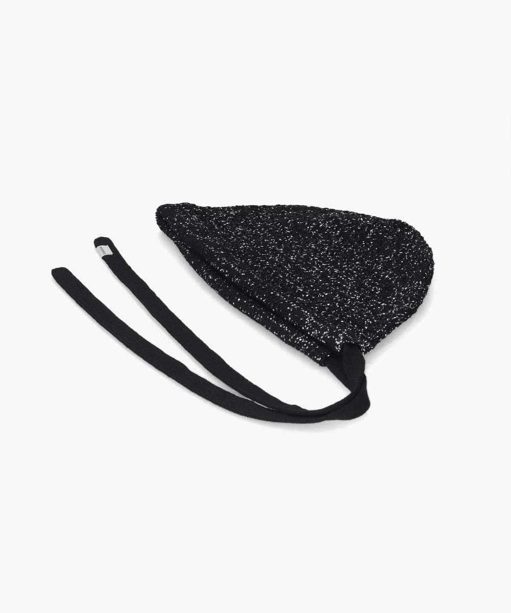 OVERRIDE  KNIT LACE BONNET BEANIE SGP — Product photo 6