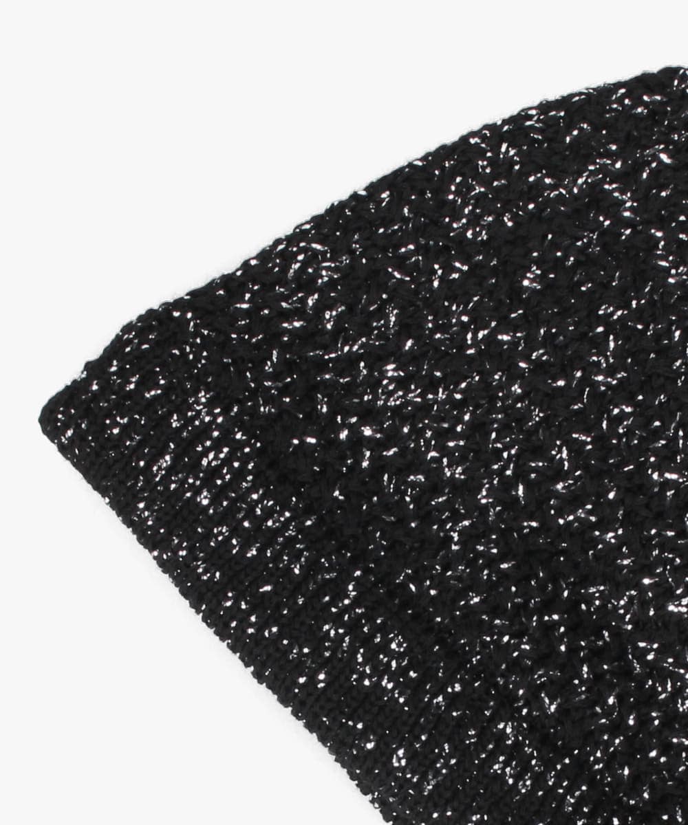 OVERRIDE  KNIT LACE BONNET BEANIE SGP — Product photo 7