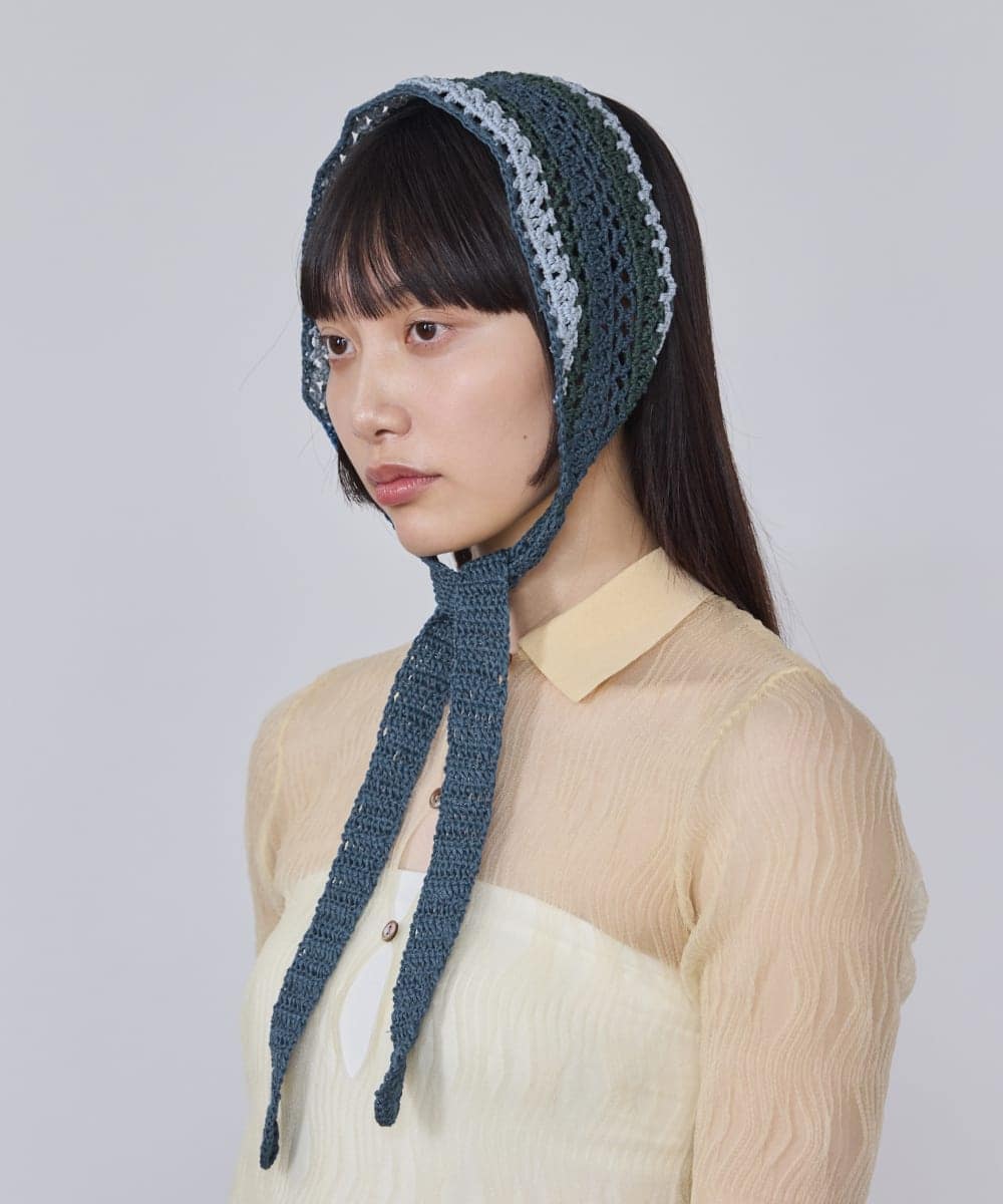 【予約】OVERRIDE  REP CROCHET HAIR BAND