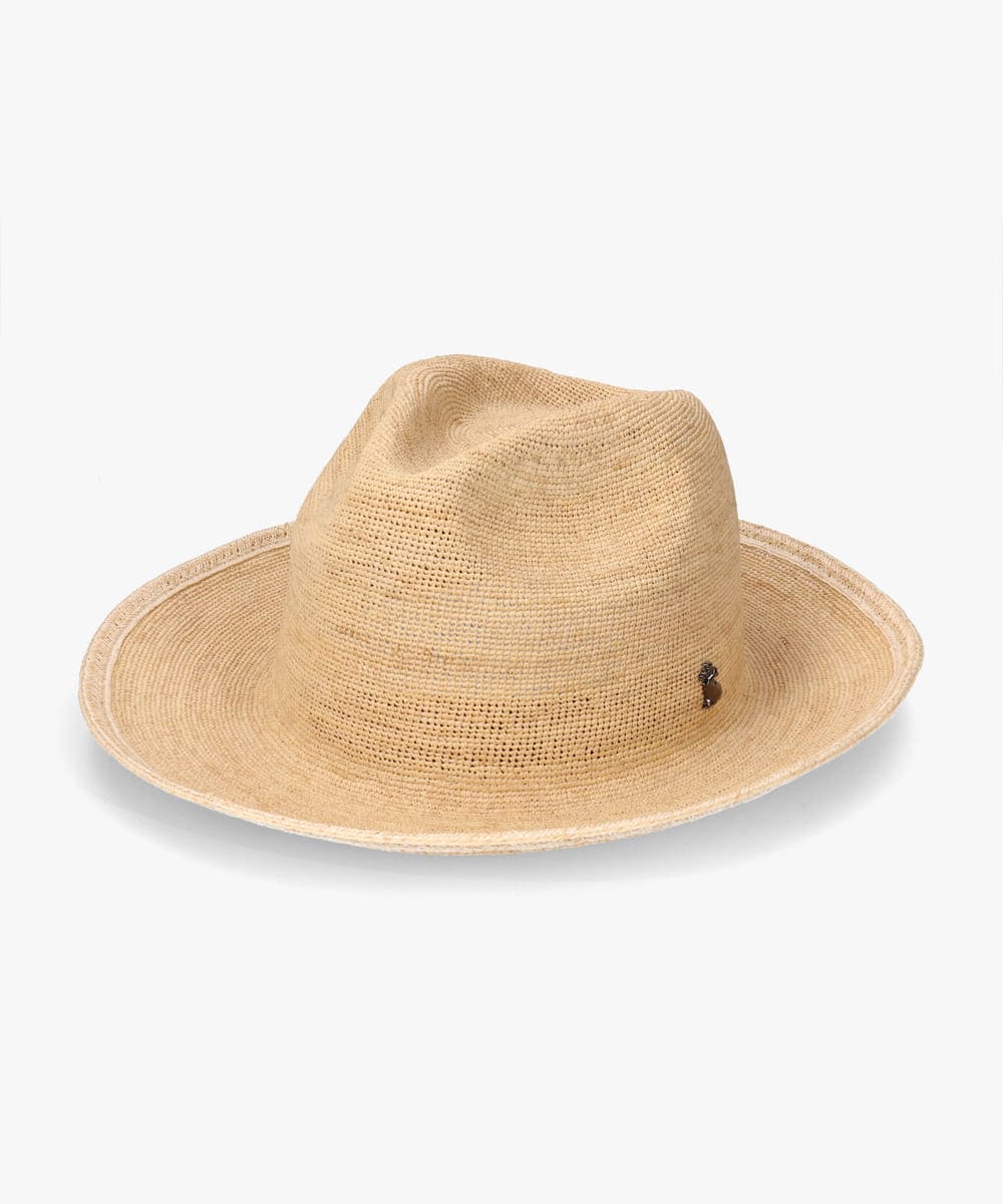 【予約】arth  Raffia Croche Fedora