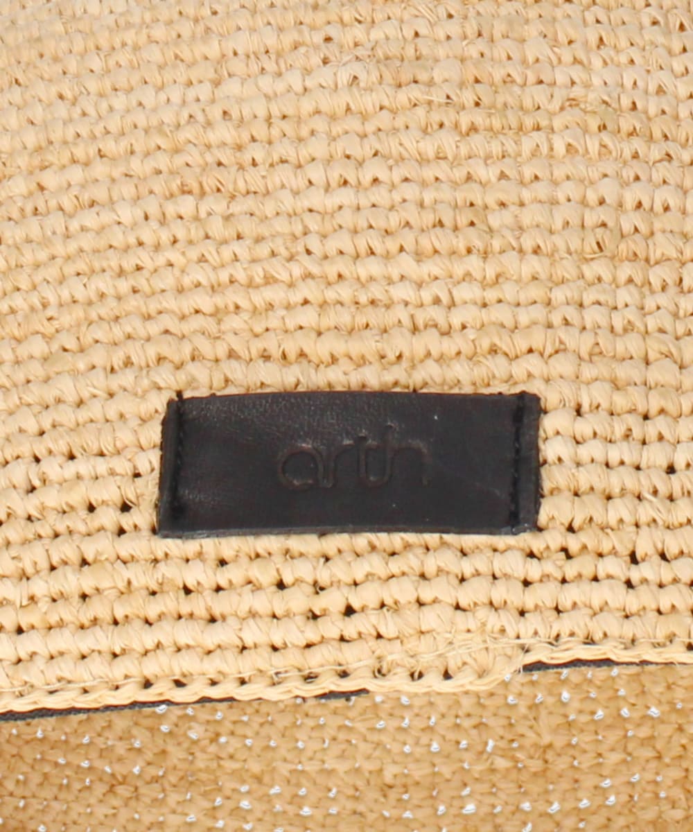 arth  Raffia Wide Visor Cap — 商品写真 20