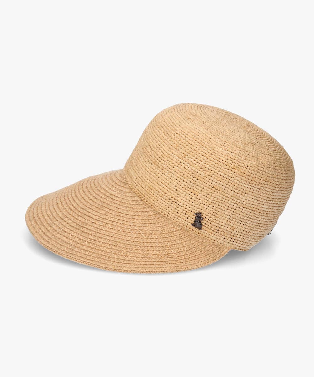 arth  Raffia Wide Visor Cap — 商品写真 11
