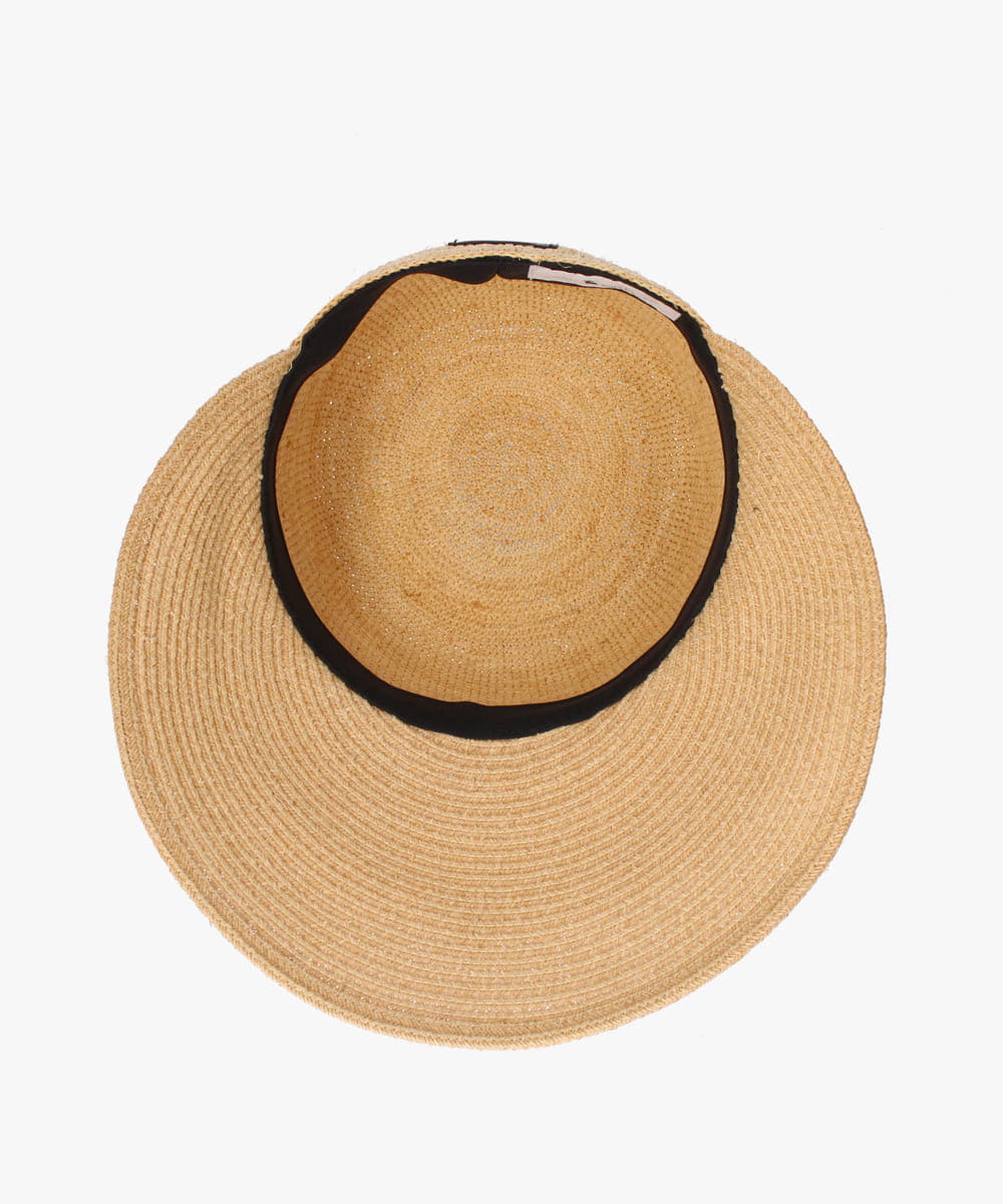 arth  Raffia Wide Visor Cap — 商品写真 14