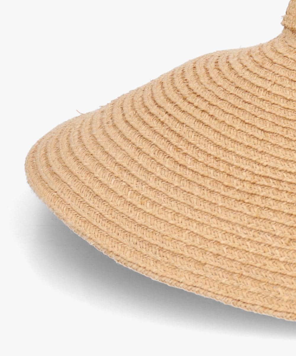 arth  Raffia Wide Visor Cap — 商品写真 18