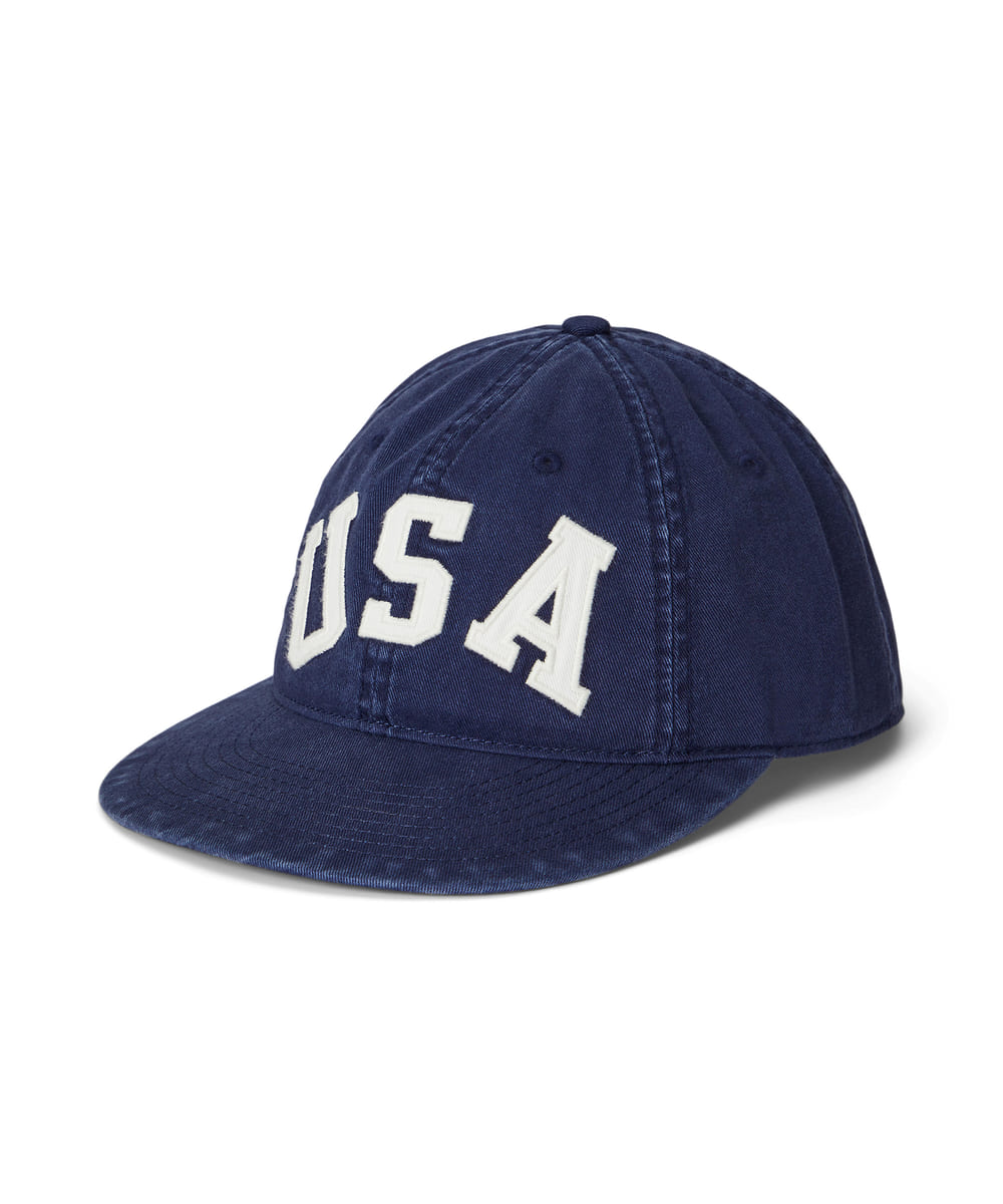 POLO RALPH LAUREN USA Logo Baseball Cap