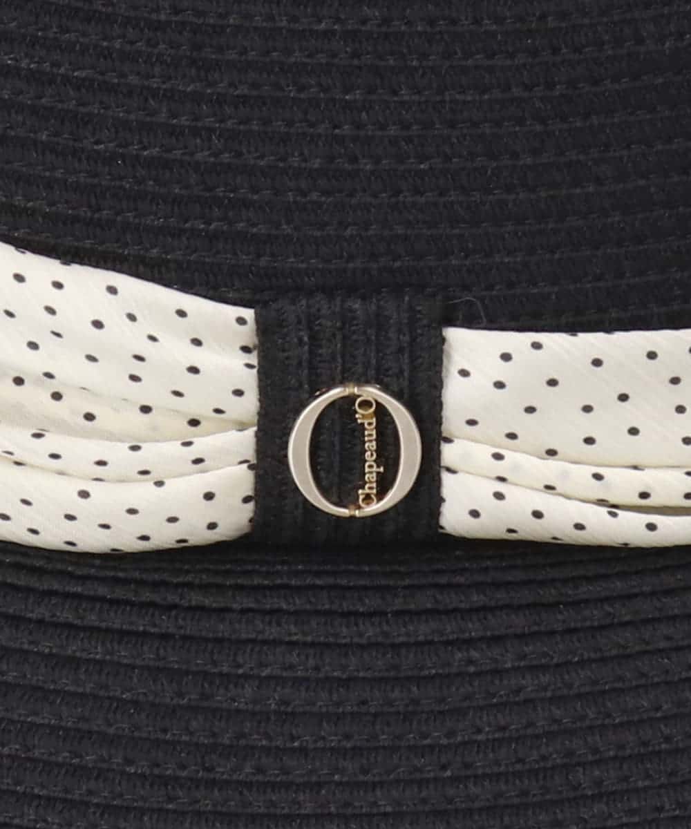 Chapeau d' O  Silk Braid Capeline Dot・帽款 — 商品照片 17