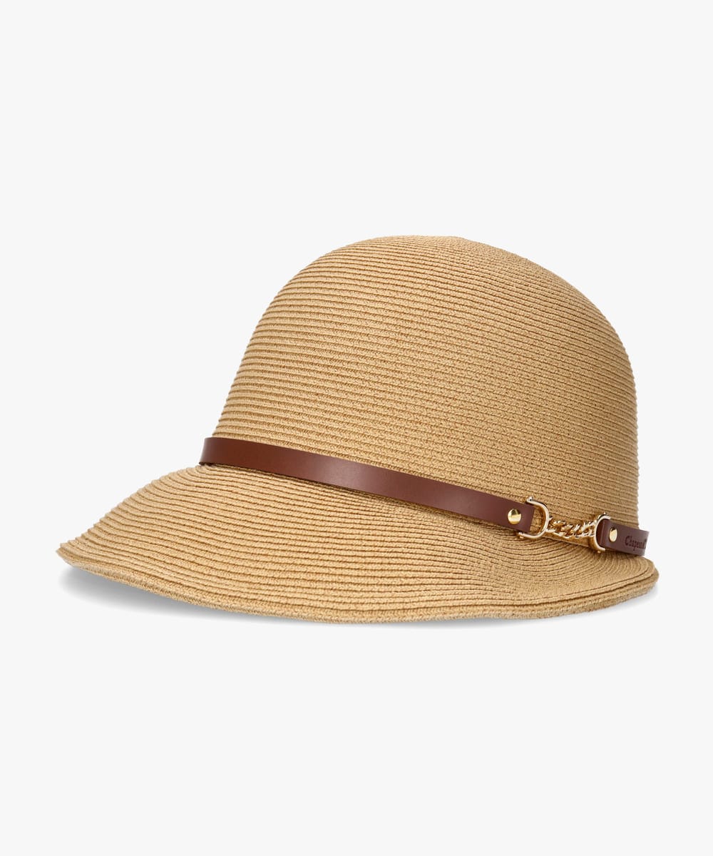 Chapeau d' O  Si_Braid Bit Wide Cap — 商品写真 14