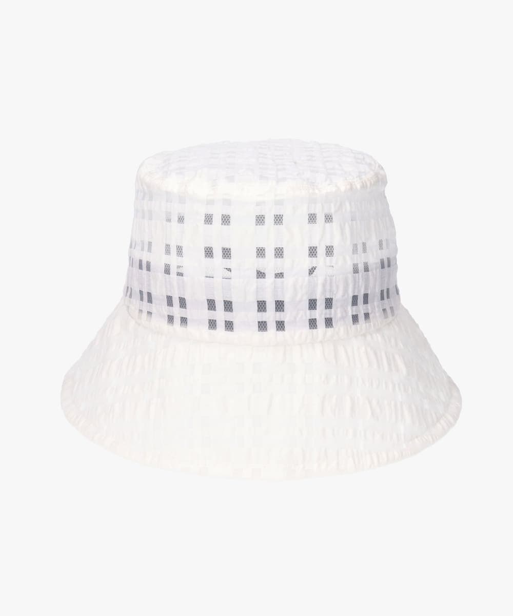 Chapeau d' O  Check Sheer Bucket — 商品写真 7