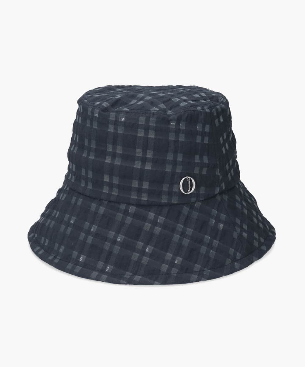 Chapeau d' O  Check Sheer Bucket — 商品写真 10