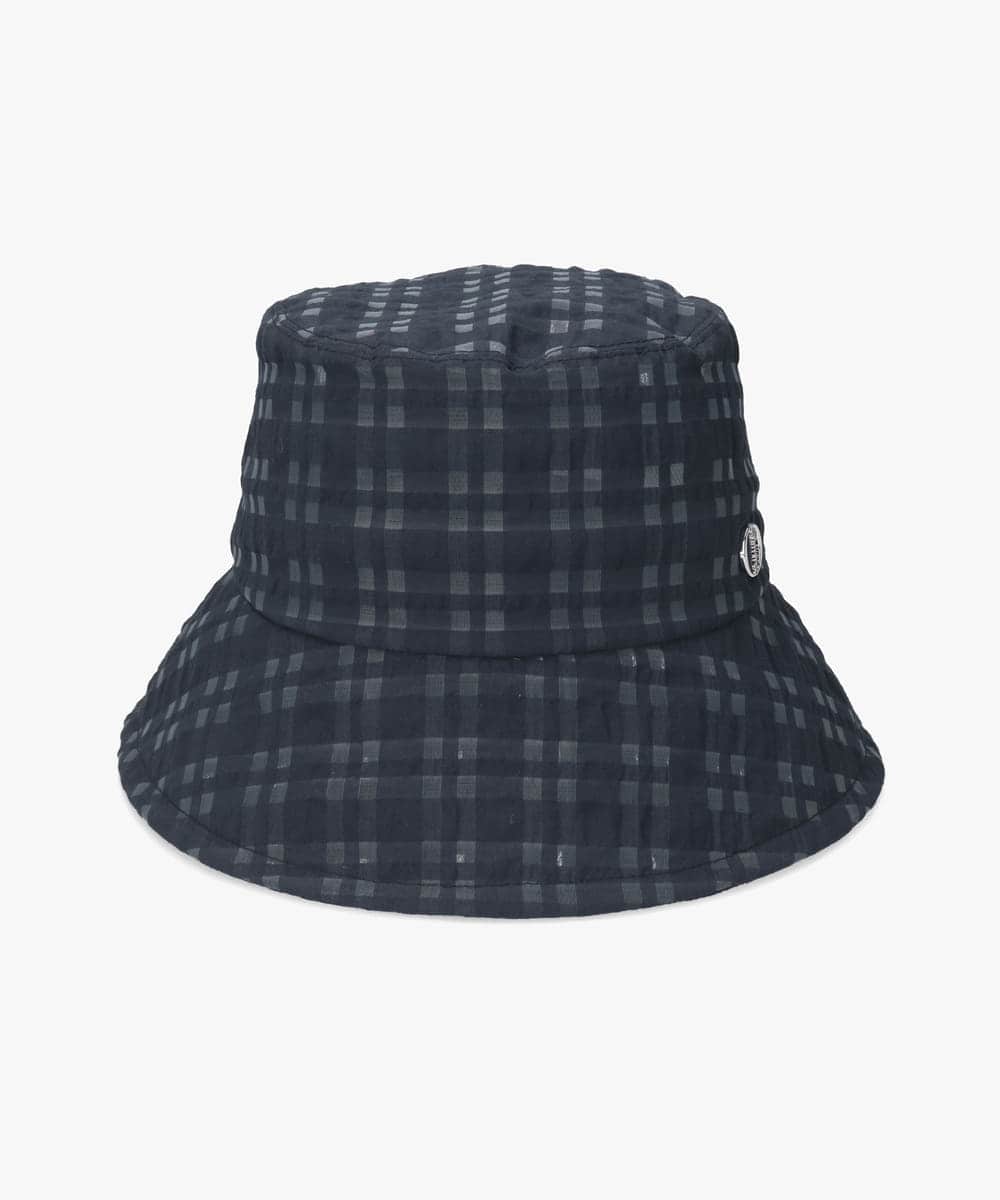 Chapeau d' O  Check Sheer Bucket — 商品写真 11