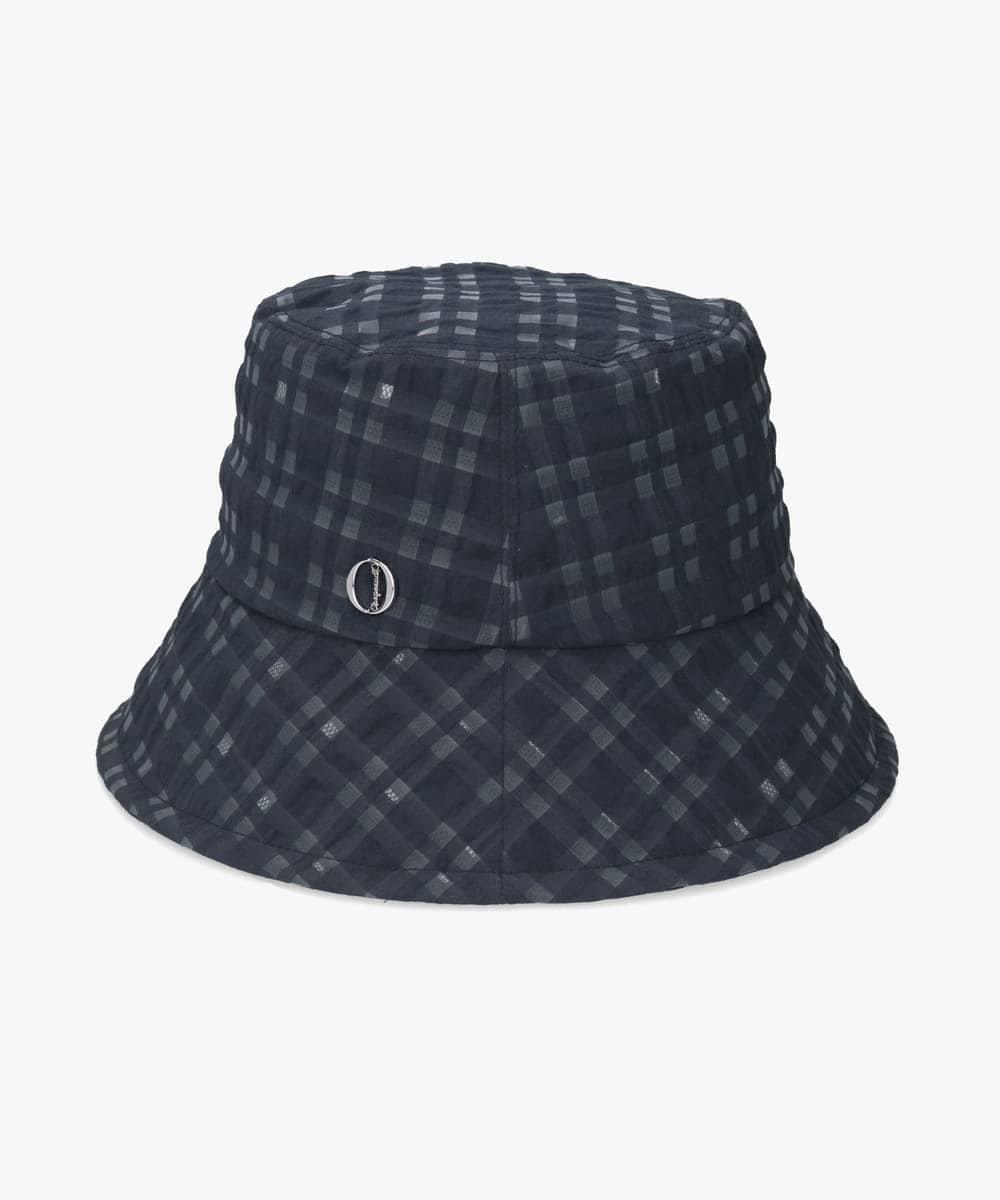 Chapeau d' O  Check Sheer Bucket — 商品写真 12
