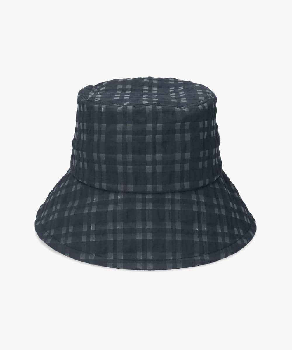 Chapeau d' O  Check Sheer Bucket — 商品写真 13