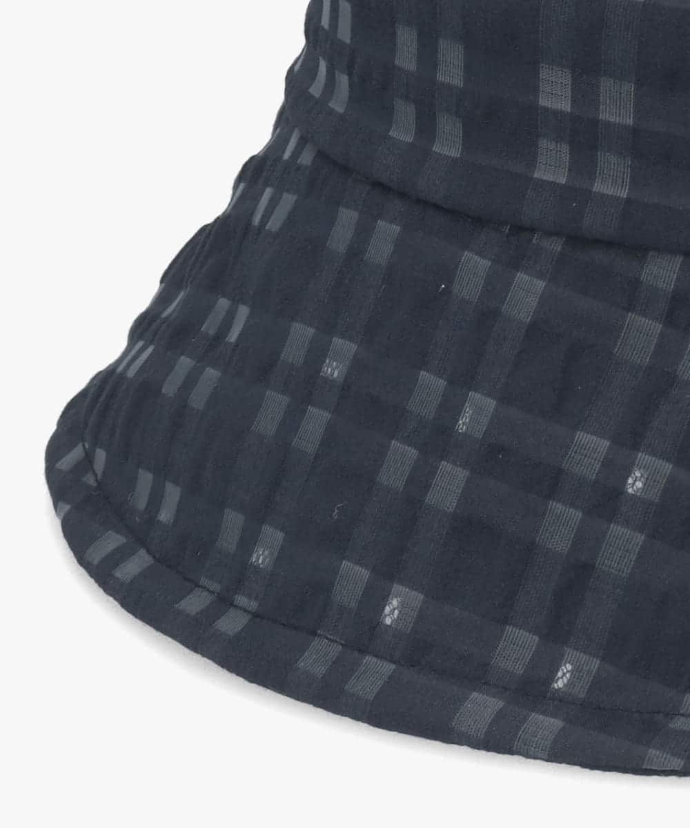 Chapeau d' O  Check Sheer Bucket — 商品写真 17