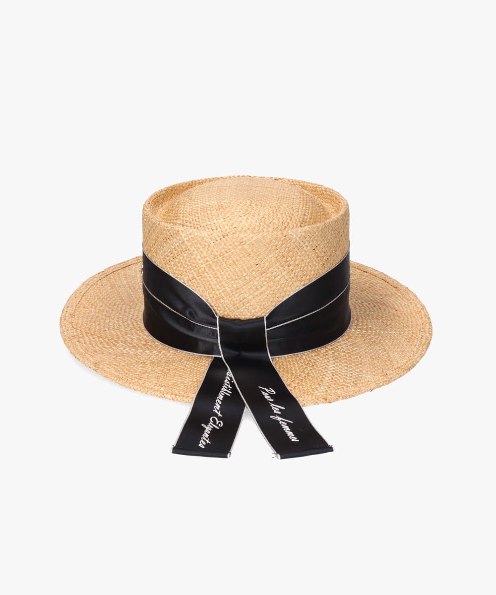 Chapeau d' O  Satin Ribbon Bao Canotier・帽款 — 商品照片 16