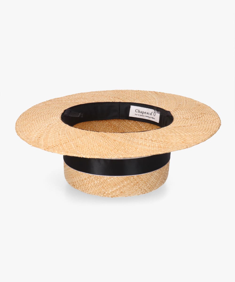 Chapeau d' O  Satin Ribbon Bao Canotier・帽款 — 商品照片 20
