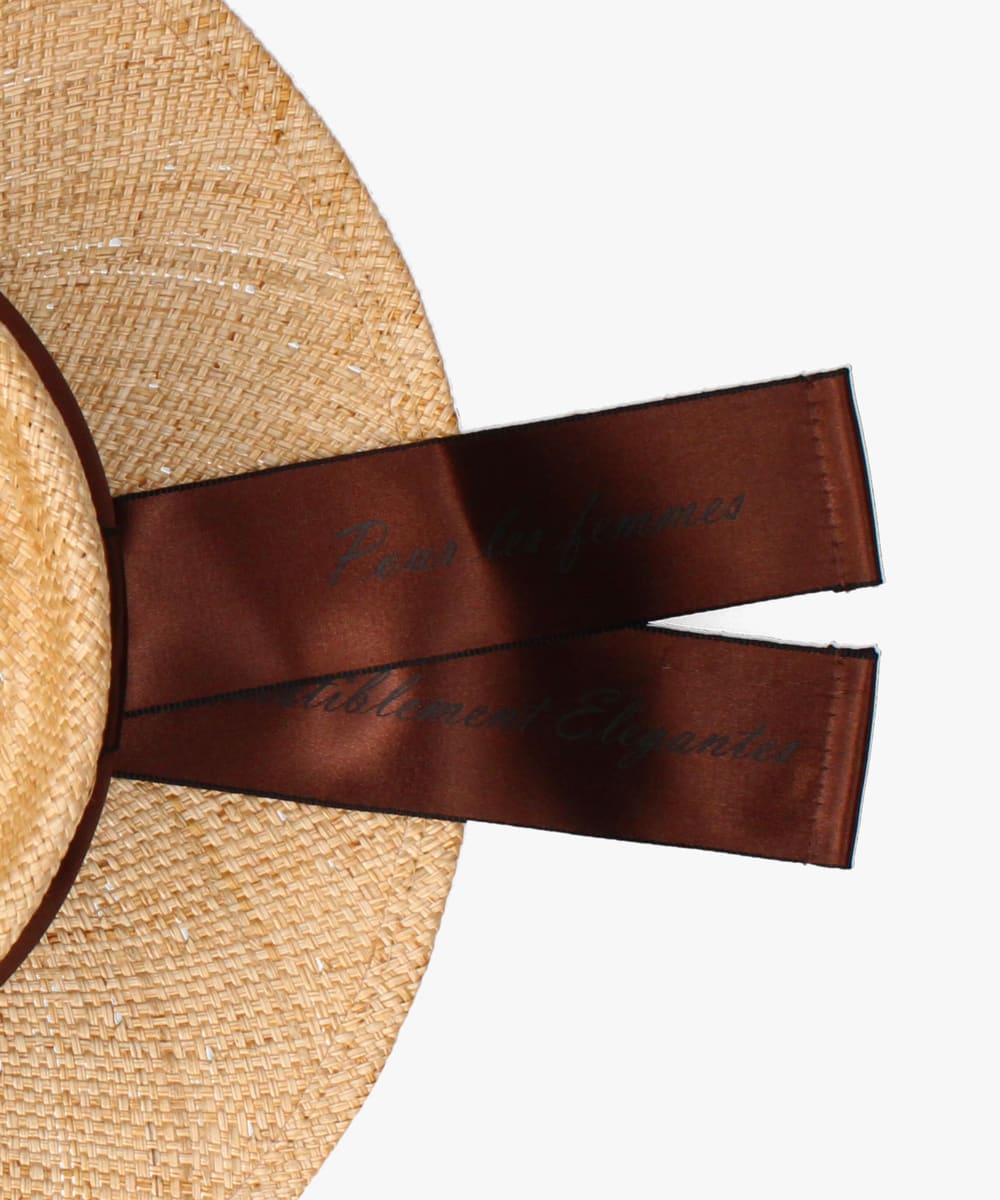 Chapeau d' O  Satin Ribbon Bao Canotier・帽款 — 商品照片 8