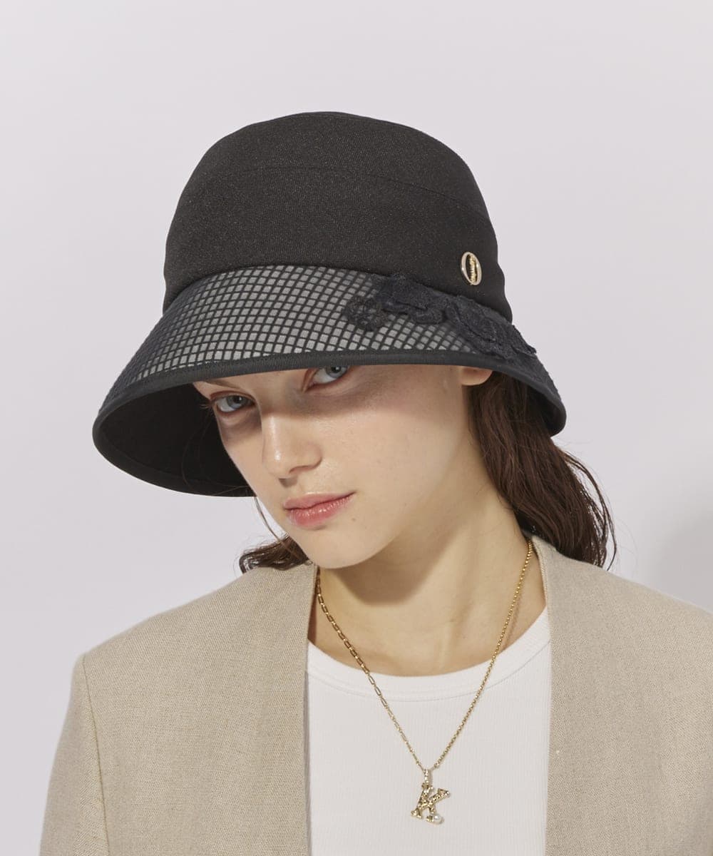 【予約】Chapeau d' O  Flower Lace  Linela Cloche