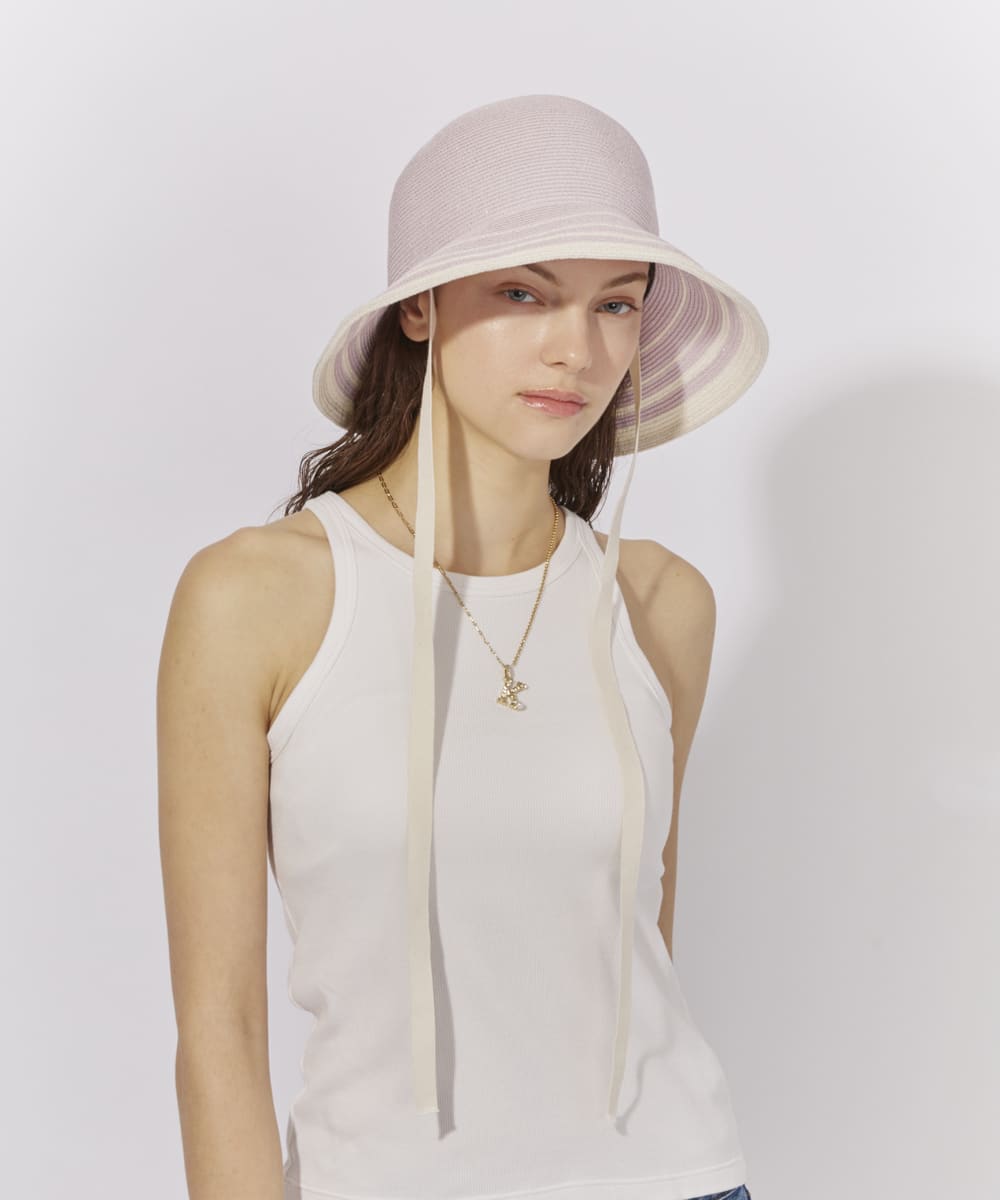 【予約】Chapeau d' O  Lame Si_Border Hat