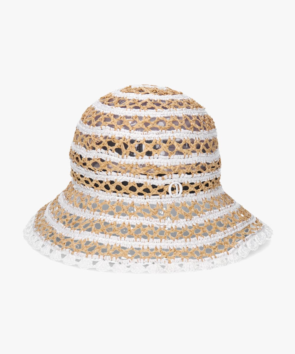 【予約】Chapeau d' O  Raffia Lace Bd Hat