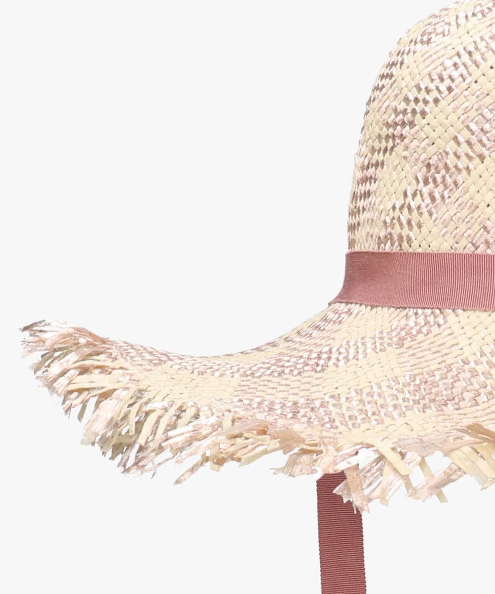 Chapeau d' O  PA Gingham Fringe Hat — 商品写真 17