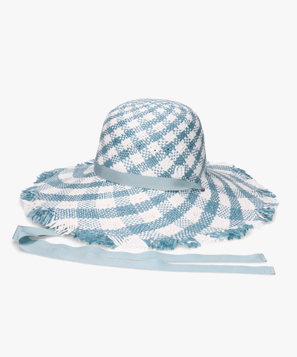 Chapeau d' O  PA Gingham Fringe Hat — 商品写真 21