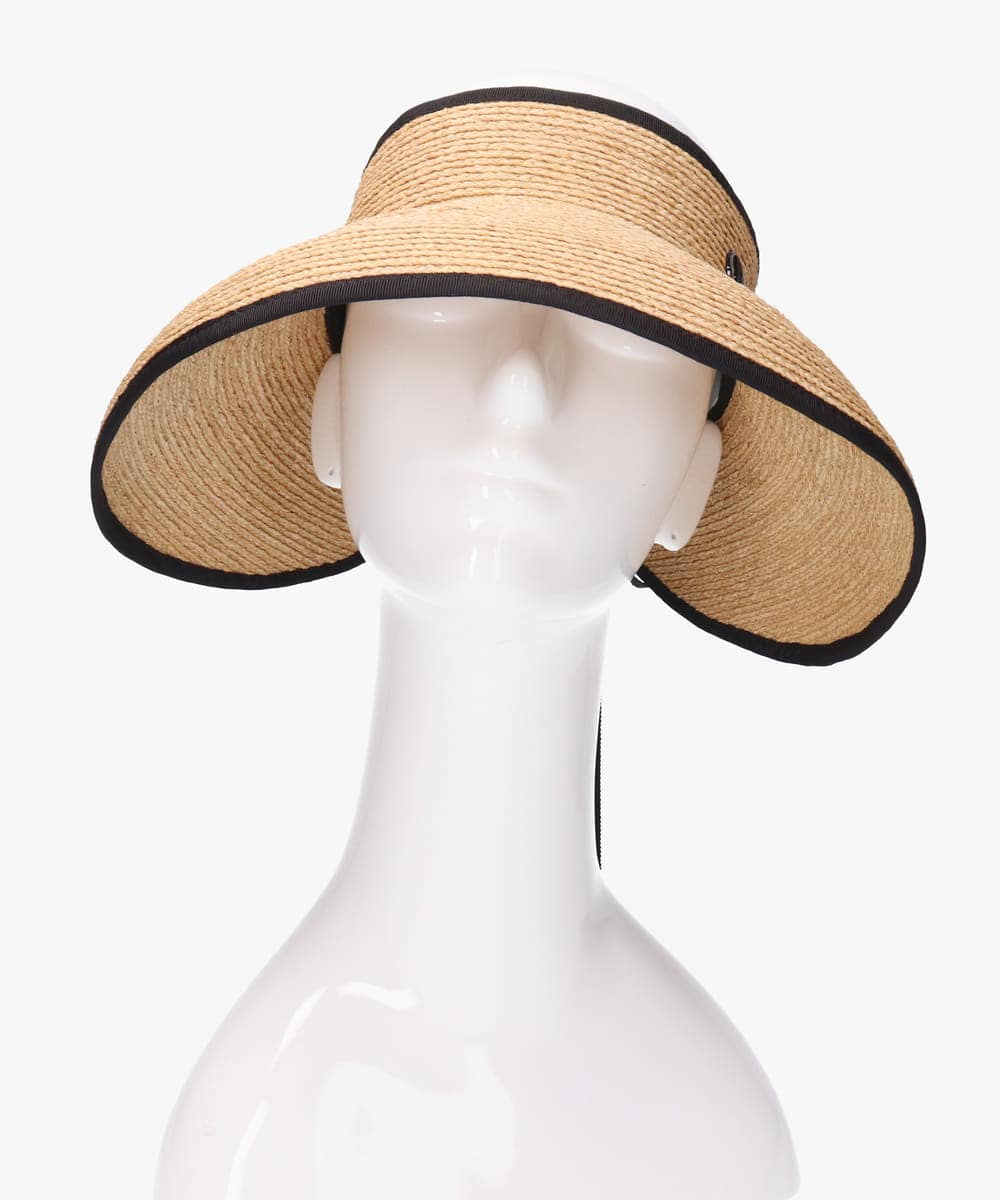 Chapeau d' O  Raffia Casablanca Visor — 商品写真 7
