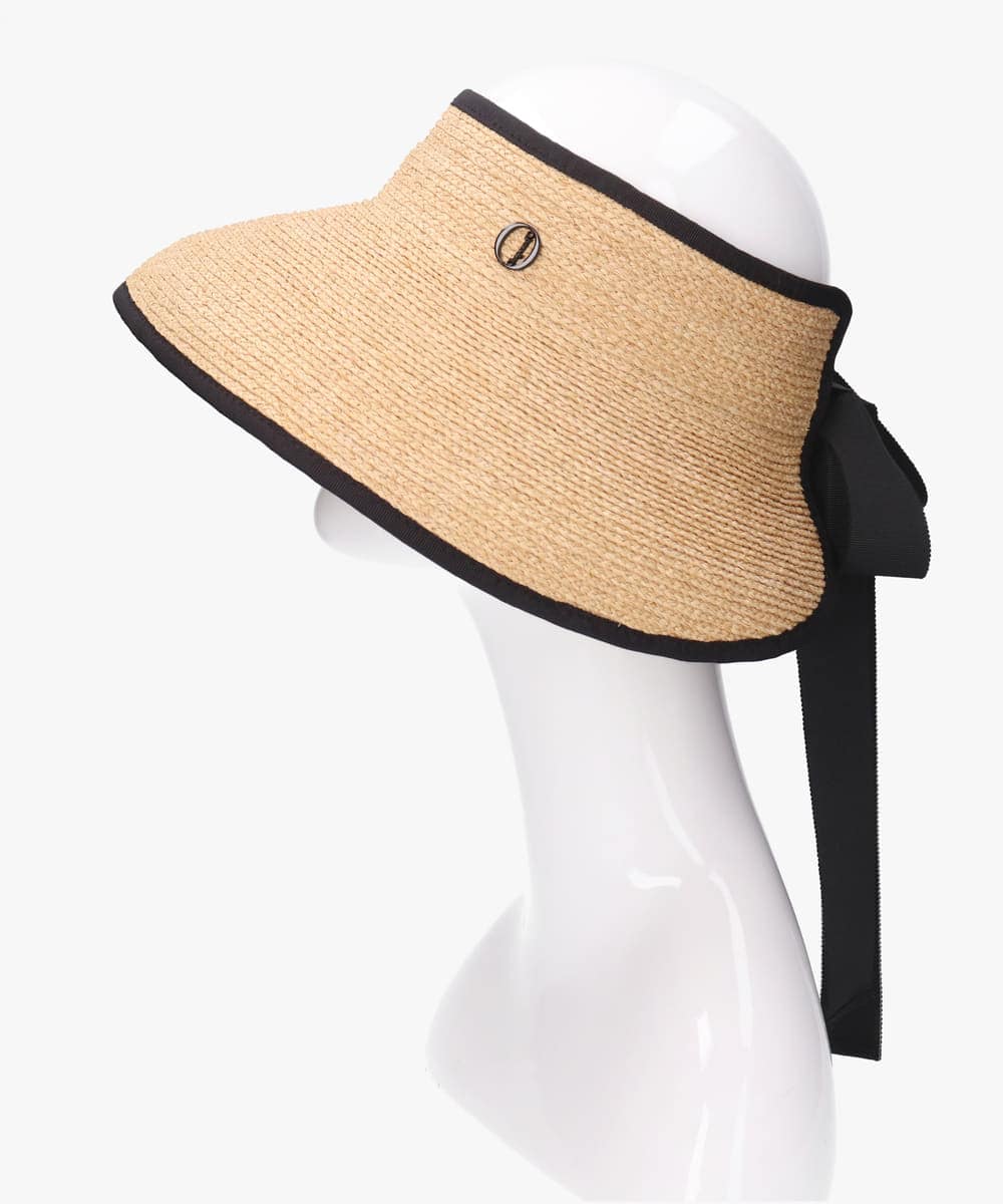Chapeau d' O  Raffia Casablanca Visor — 商品写真 8