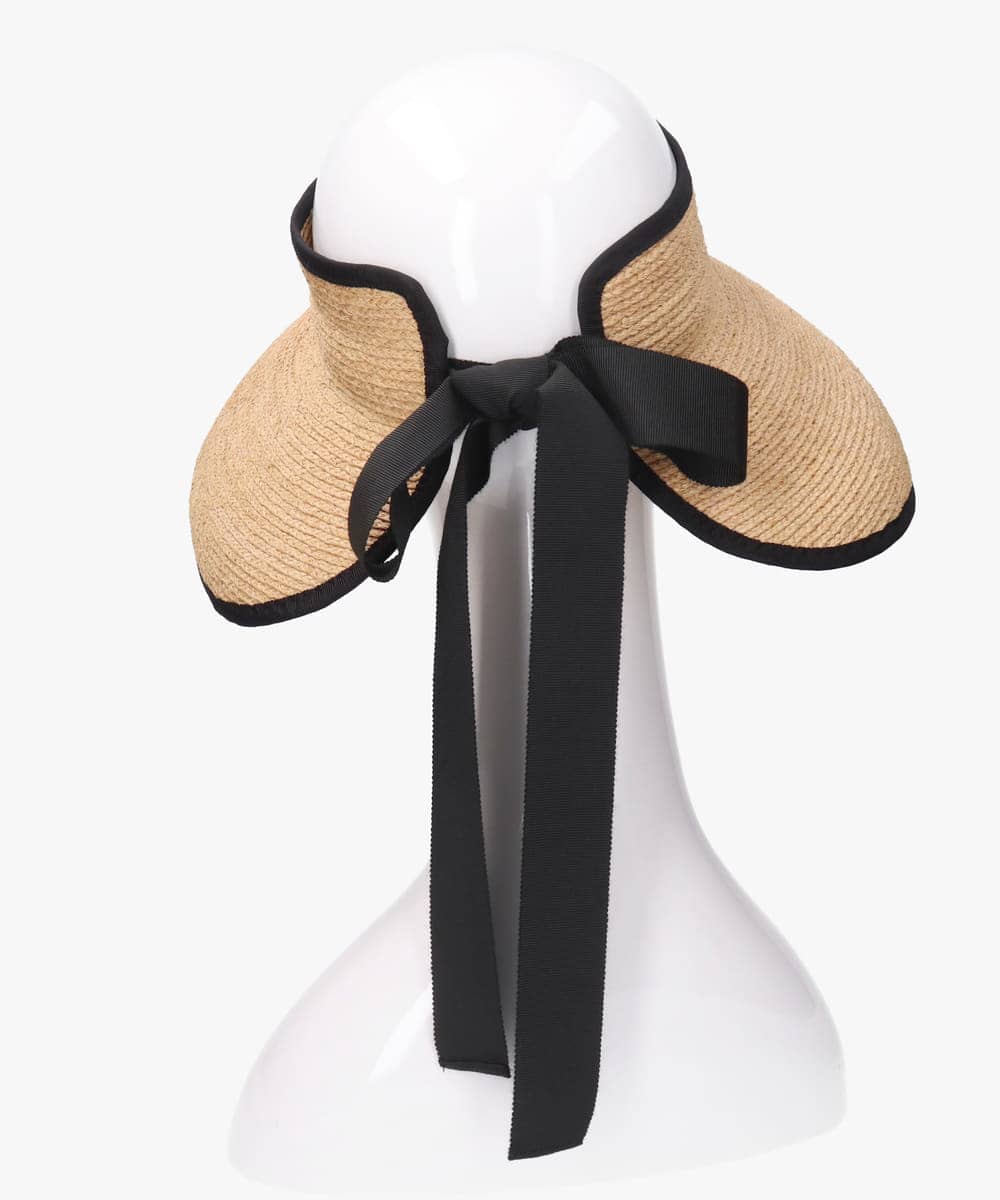 Chapeau d' O  Raffia Casablanca Visor — 商品写真 9