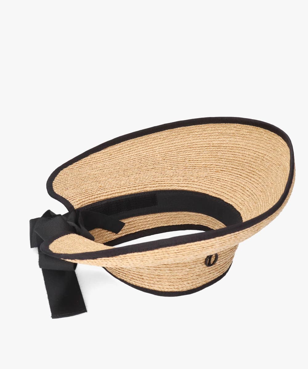 Chapeau d' O  Raffia Casablanca Visor — 商品写真 11