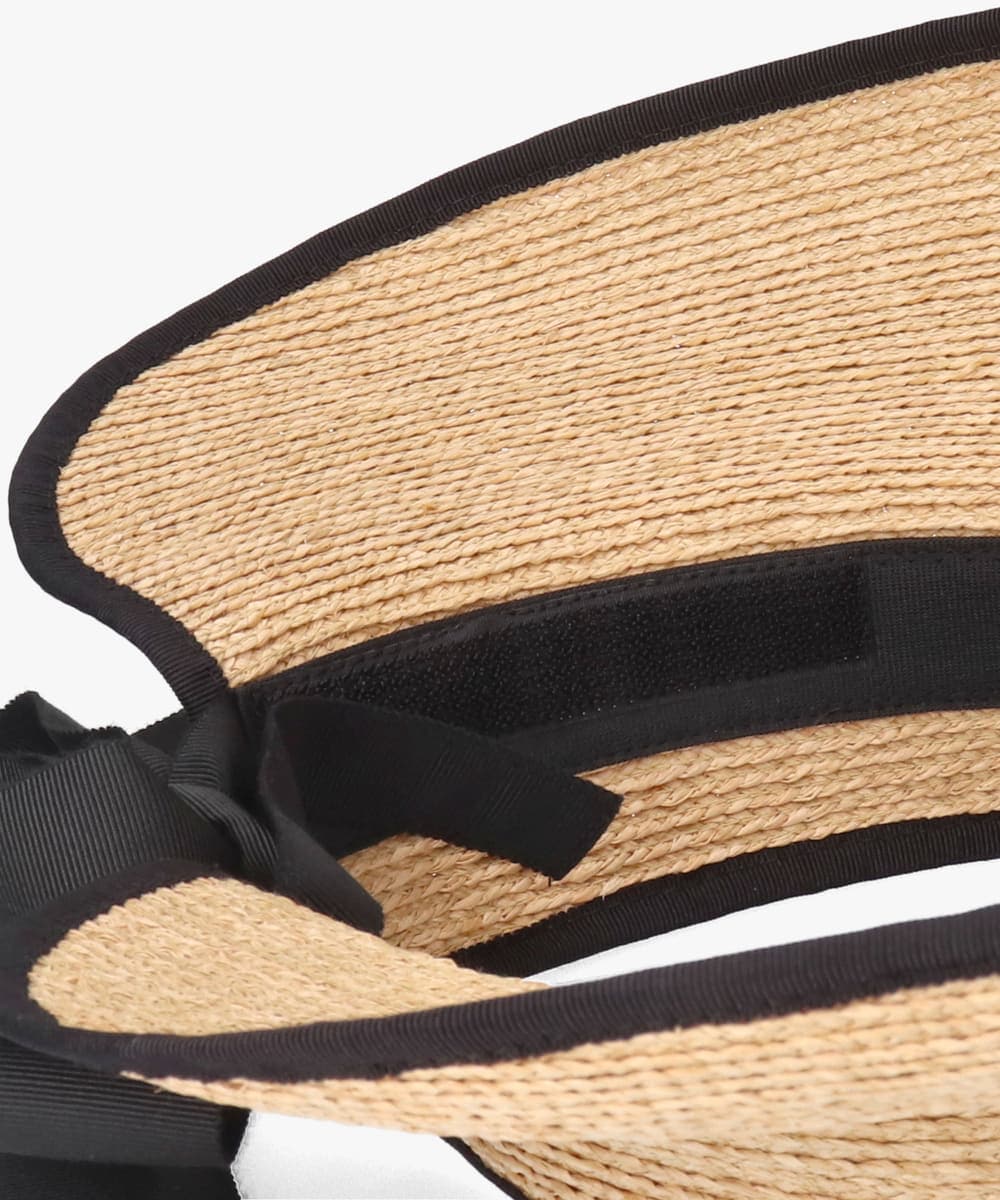 Chapeau d' O  Raffia Casablanca Visor — 商品写真 12