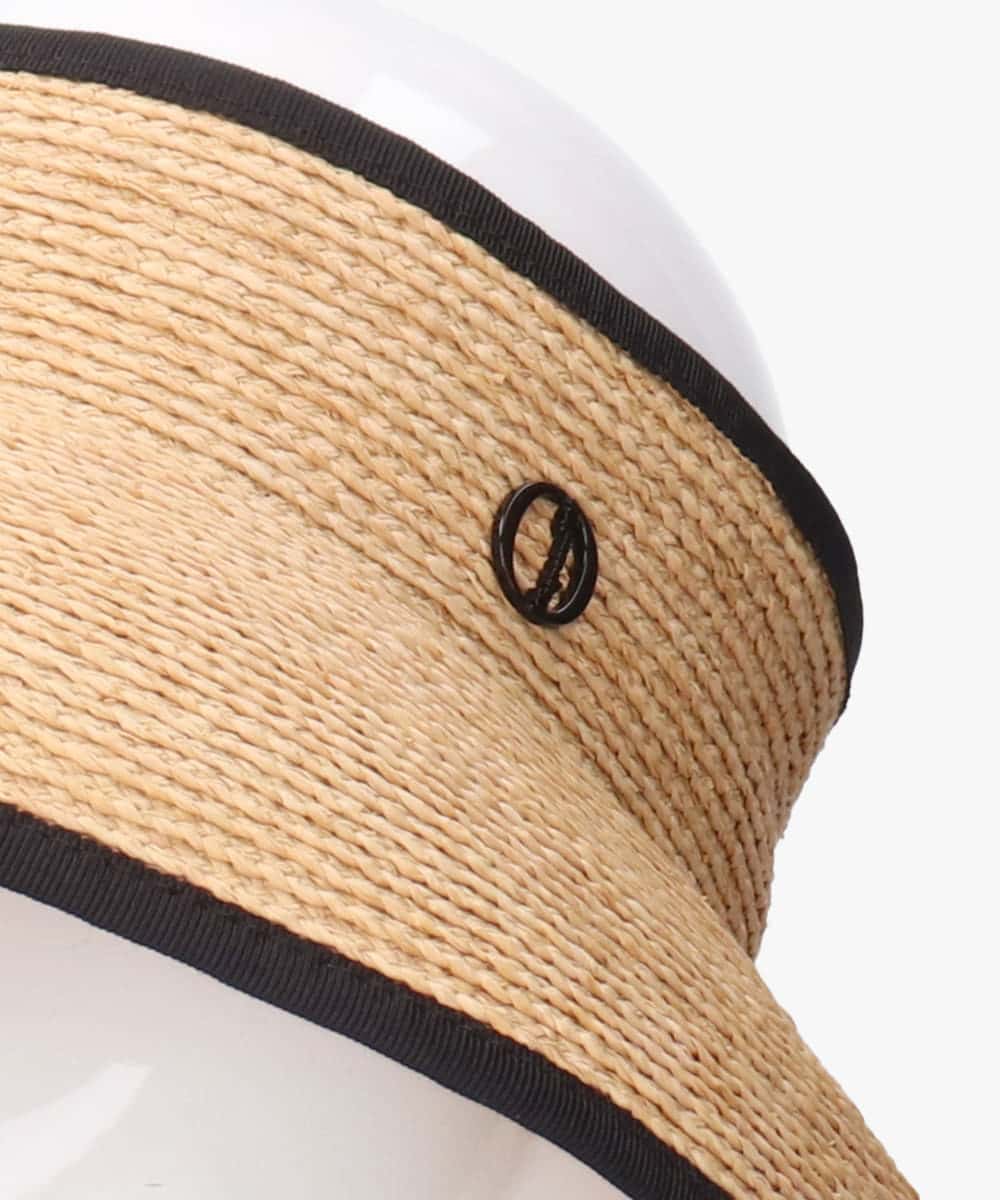 Chapeau d' O  Raffia Casablanca Visor — 商品写真 14