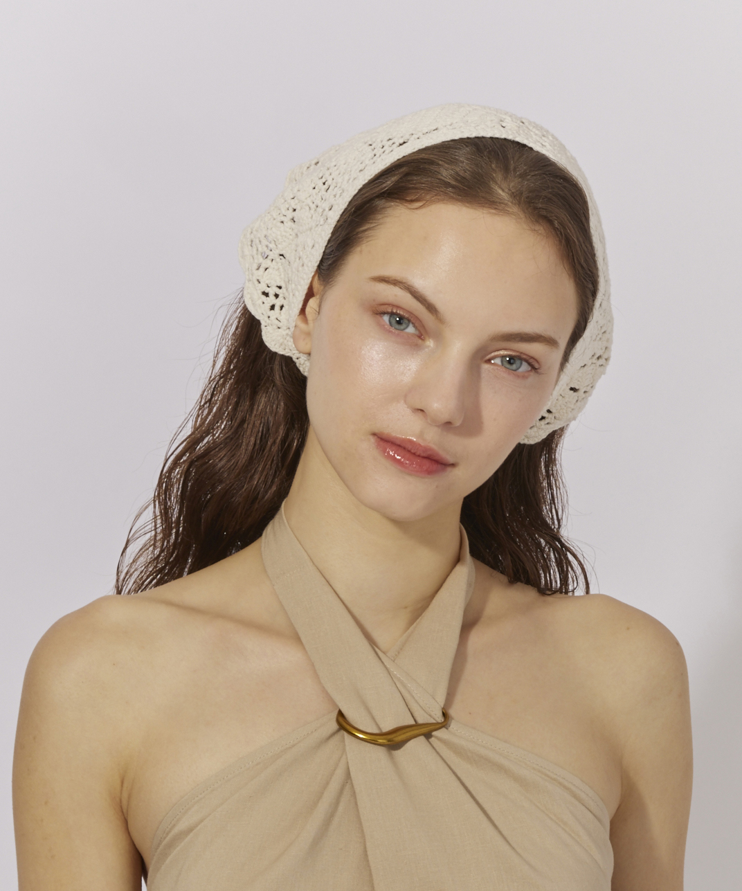 【予約】Chapeau d' O  Flower Croche Scarf