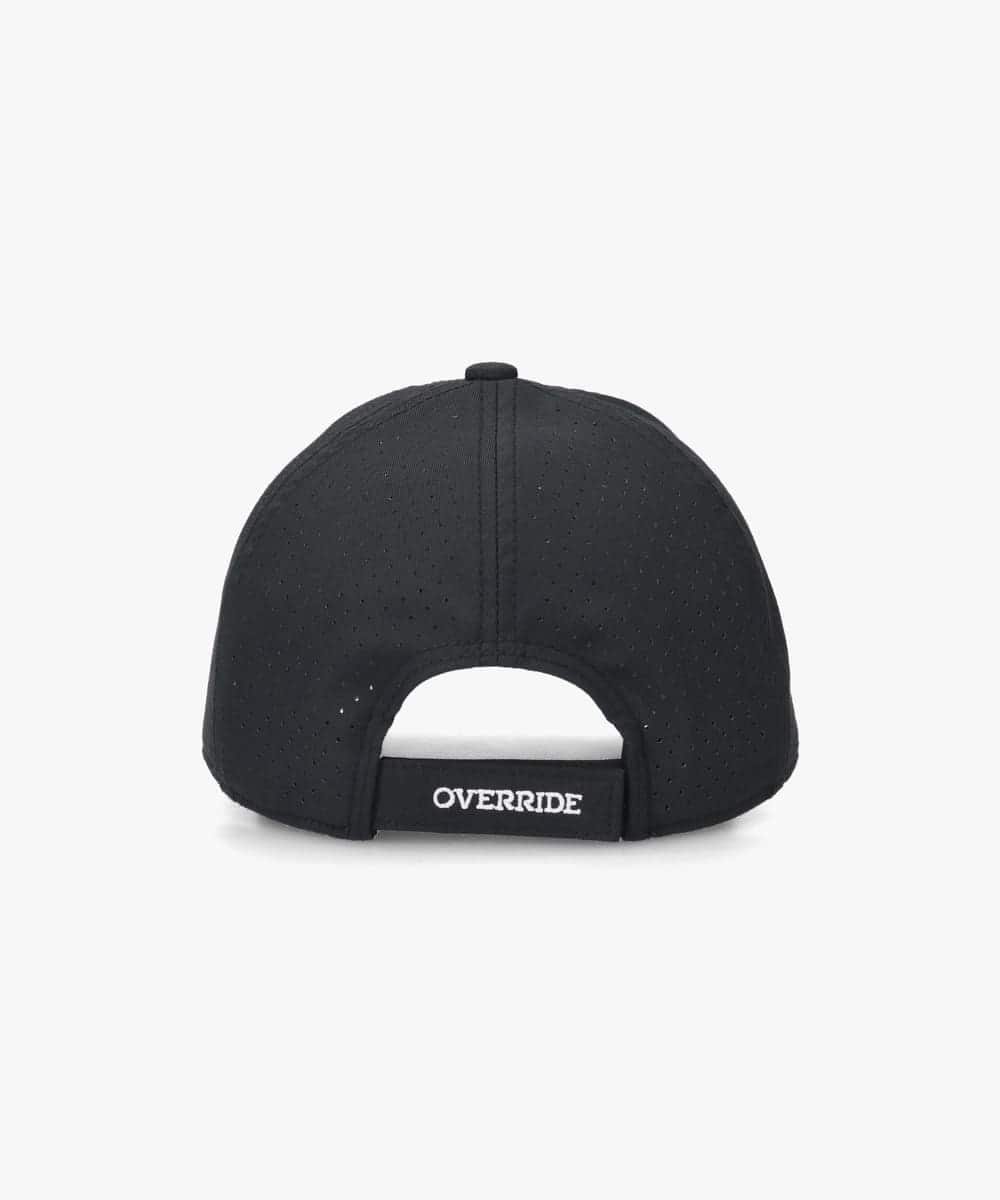 OVERRIDE  REP VENTED LOGO LABEL CAP — 商品写真 11
