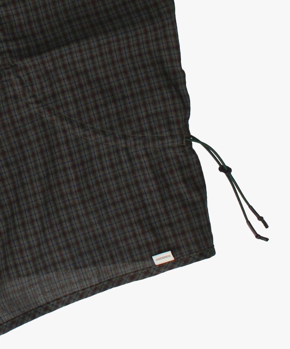 OVERRIDE  DOBBY PLAID HAT SHADE・配件 — 商品照片 15