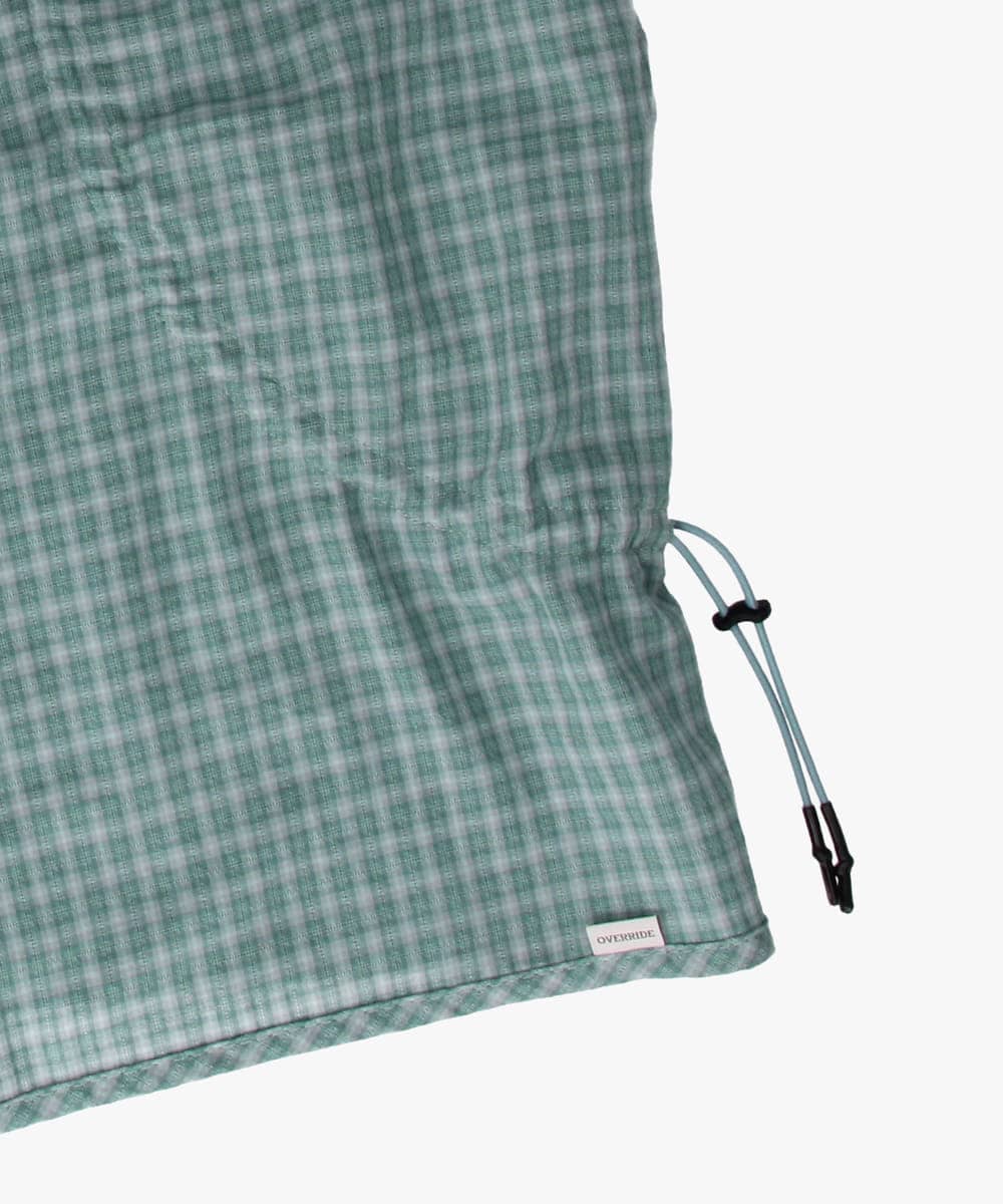 OVERRIDE  DOBBY PLAID HAT SHADE・配件 — 商品照片 6