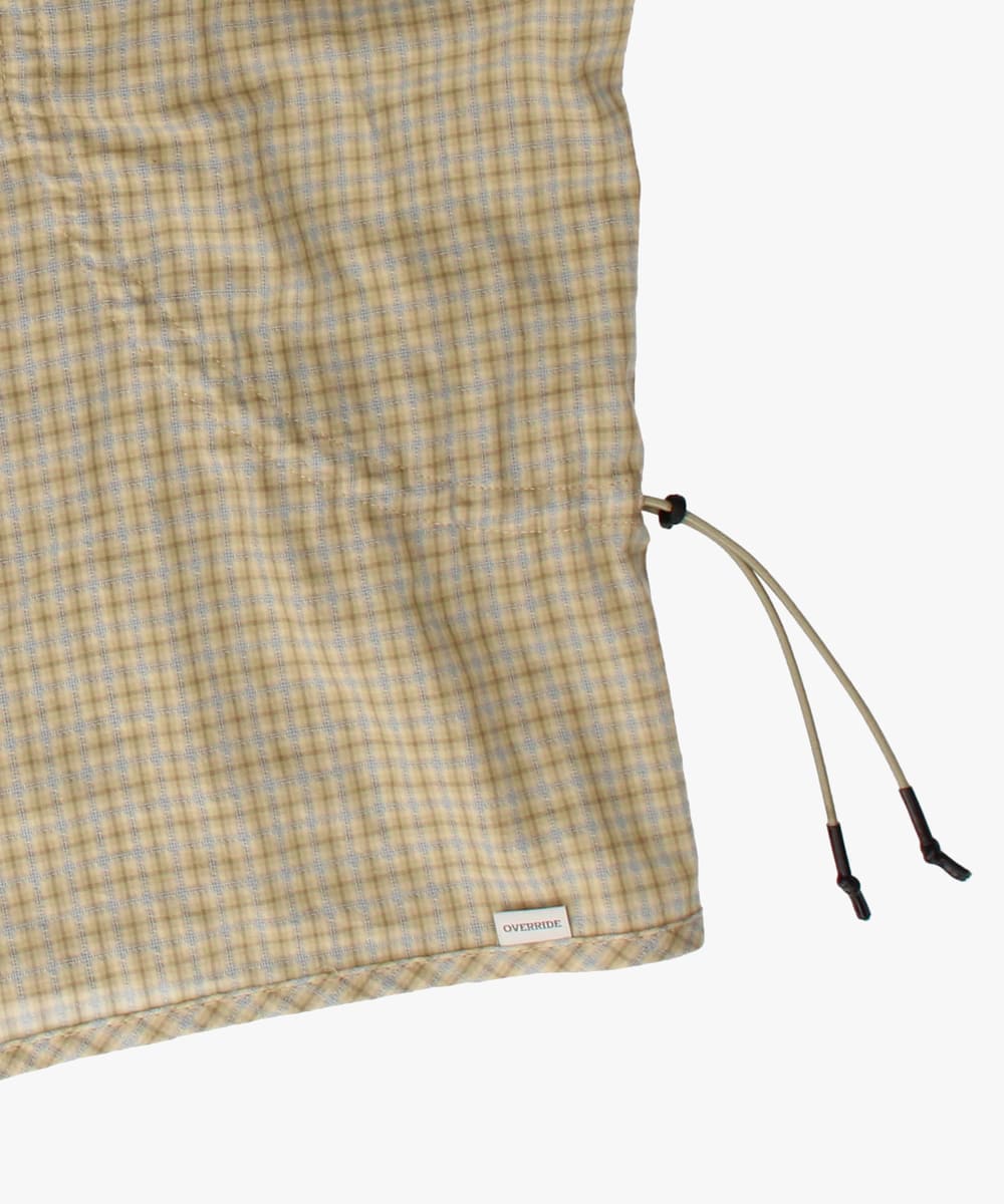OVERRIDE  DOBBY PLAID HAT SHADE・配件 — 商品照片 17