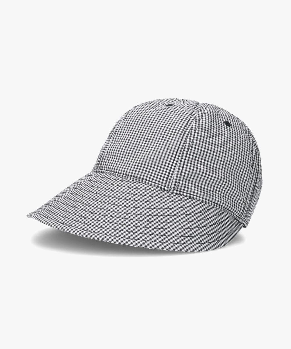 OVERRIDE  SUCKER GINGHAM WIDE CAP SGP — Product photo 6