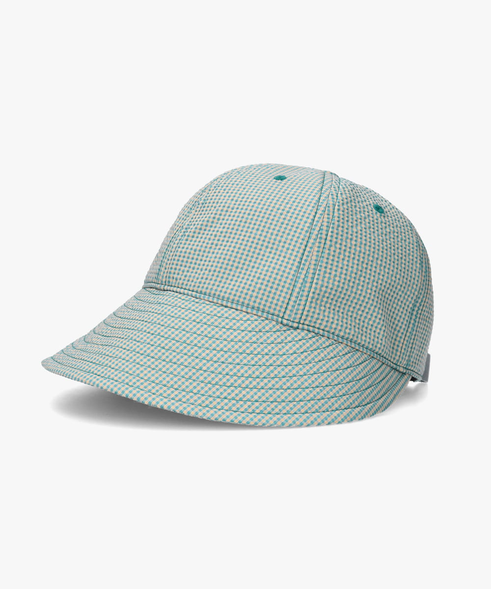 OVERRIDE  SUCKER GINGHAM WIDE CAP SGP — Product photo 17